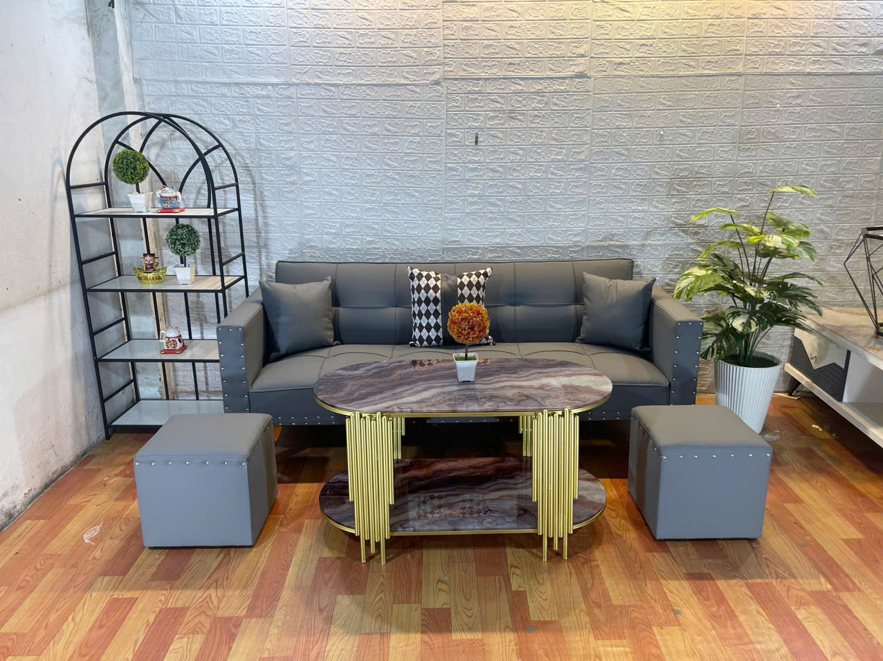 Sofa Bed USA 190 - Trúc Oval 